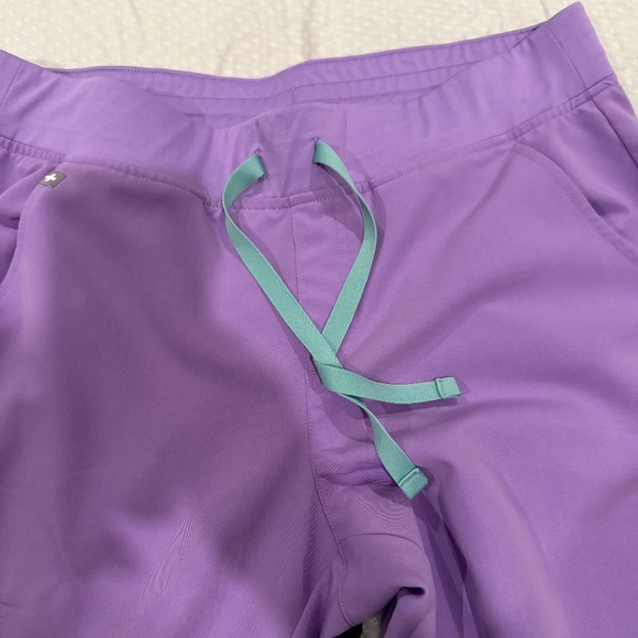 Figs Pants - Figs zamora light purple Petite Large pants
